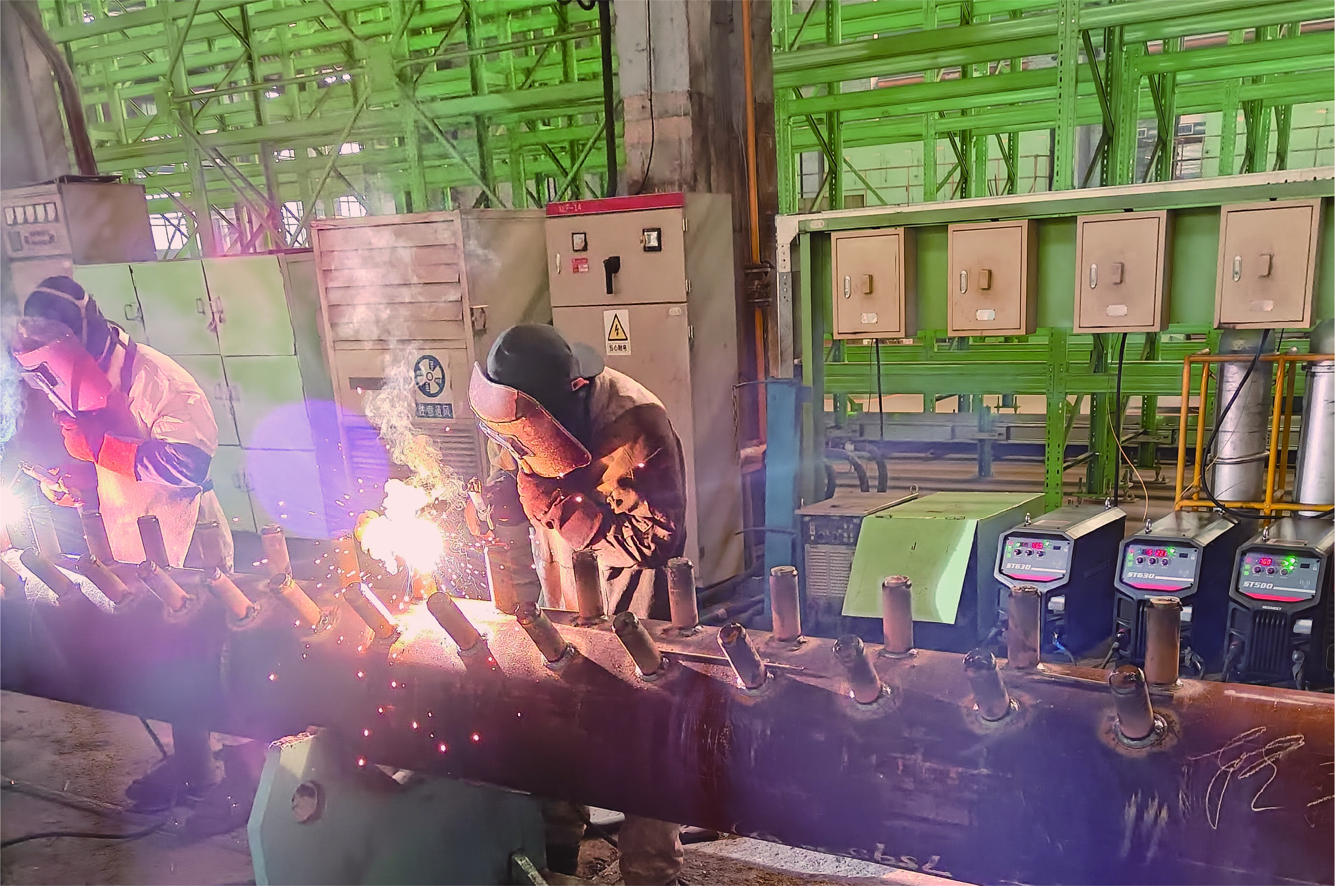 麦格米特ST2-400_500_630 全数字IGBT逆变手工电弧焊机应用现场.jpg 麦格米特ST2-400_500_630 全数字IGBT逆变手工电弧焊机应用现场.jpg